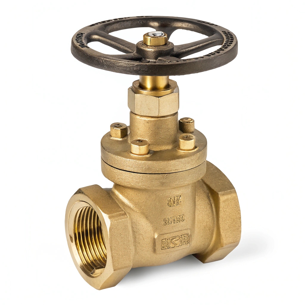 Задвижка латунная Ру 25 Ду 32 ГОСТ 9698-86