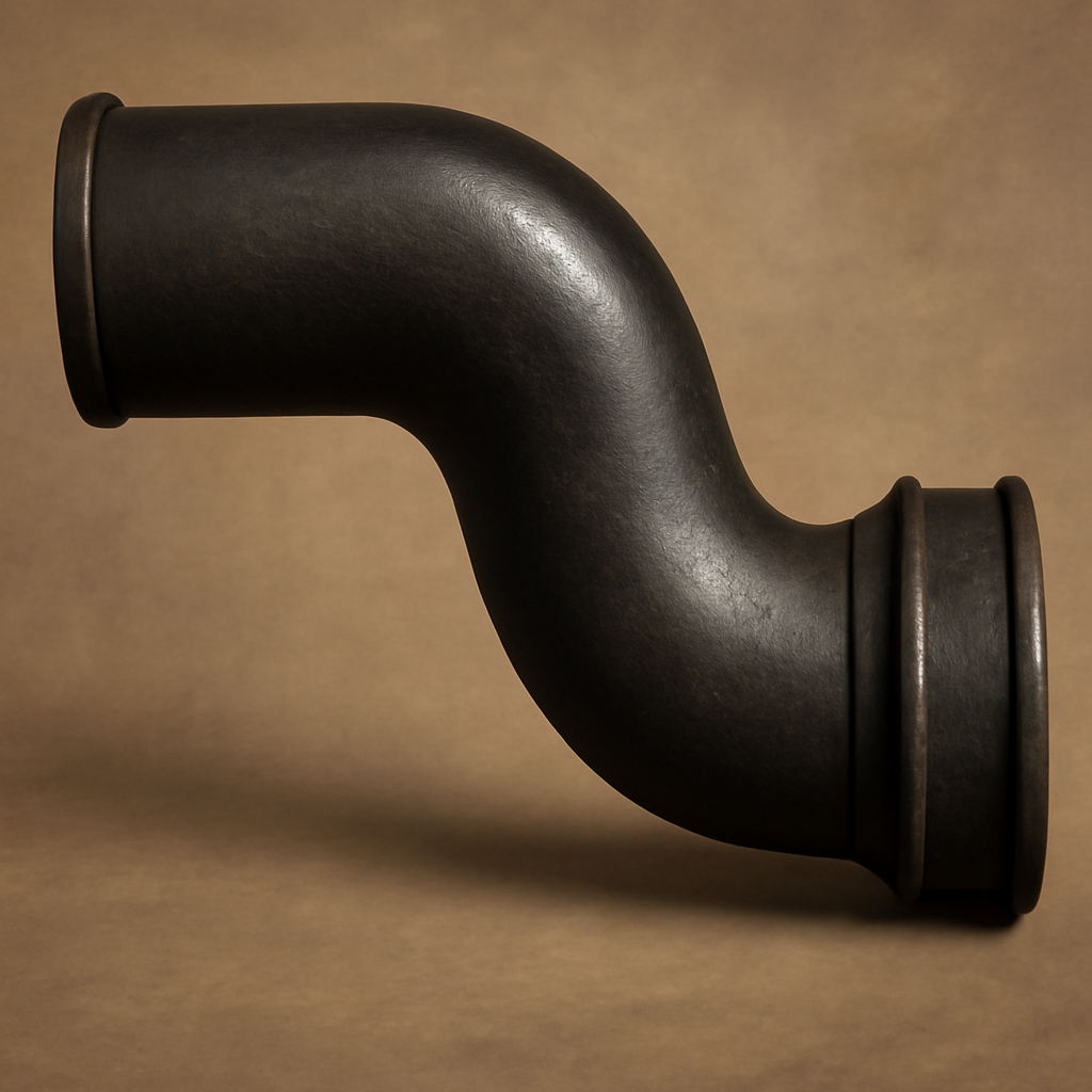 Отступ чугунный 150 мм 90° СЧ25 ГОСТ 6942-98