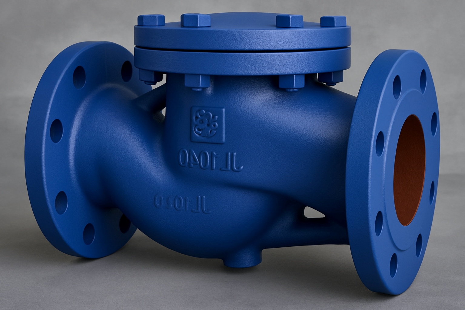 Клапан обратный фланцевый 19ч21бр Ру16 Ду100