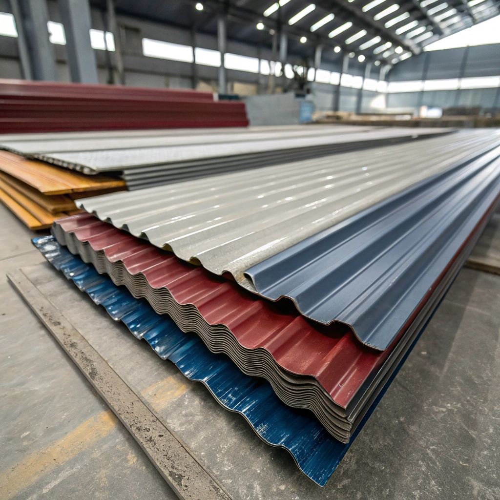 Профнастил СП20 полимерный 0,65х1150х5000 мм RAL 9003 сигнальный белый