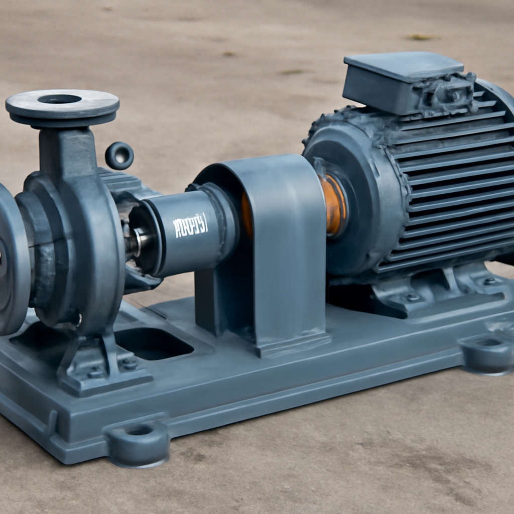 Химические насосы АХ65-50-160К-СД на раме, б/д