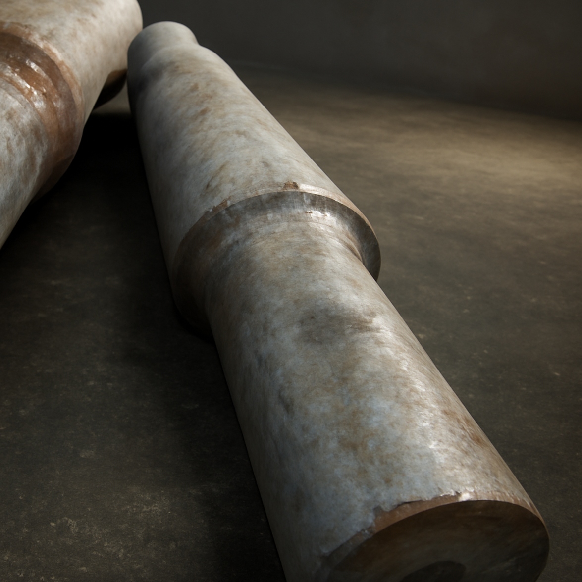 Поковка цилиндрическая с уступами 440 мм Ст20 ГОСТ 7062-90