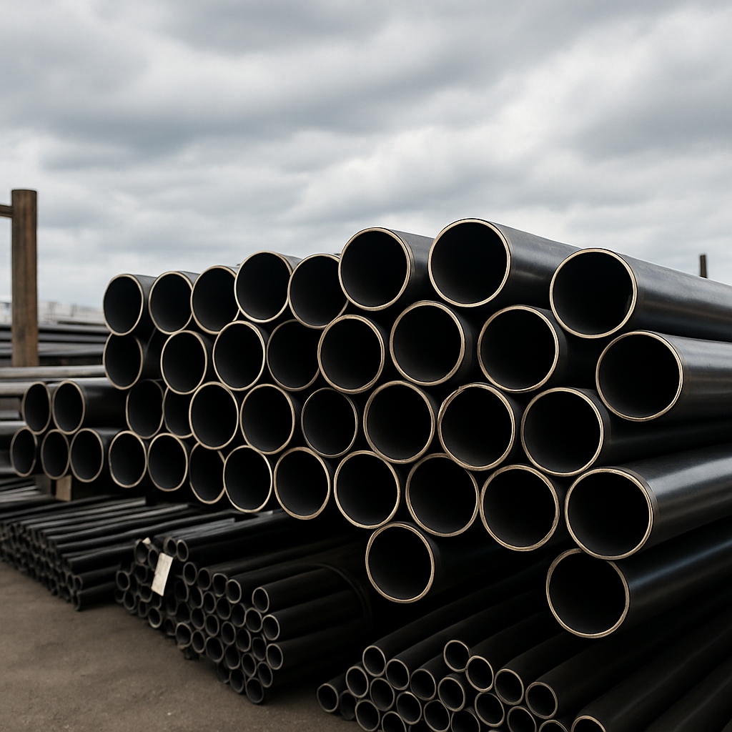 Труба электросварная в ВУС-изоляции 152х3,8 мм Ст35 ГОСТ 10704-91